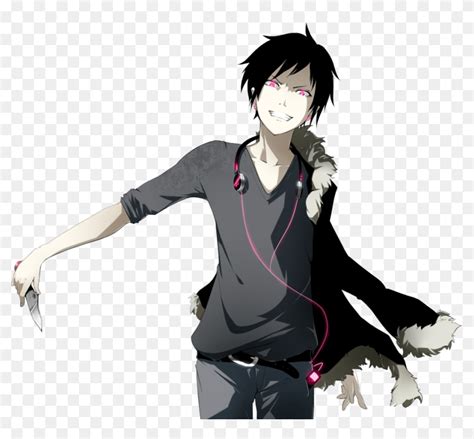Black Hair Anime Guy With Knife Hd Png Download 952x8386862069