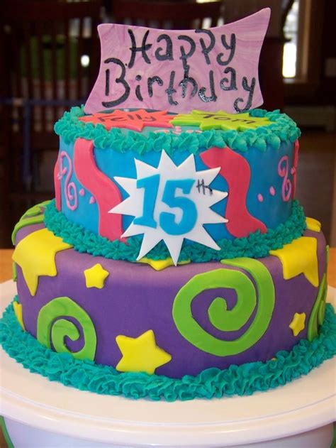 21 beautiful image of 15 birthday cakes 15th birthday cakes happy 15th birthday happy