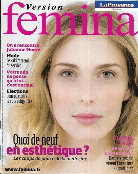 Épinglé Sur Version Fémina Magazines