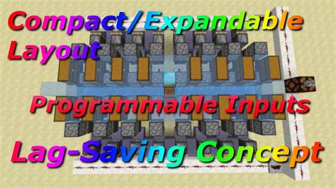 Compact Auto Crafter For All Items In Minecraft Youtube