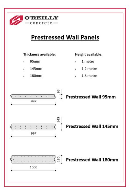 Prestressed Wall Panels Retaining Walls By Oreilly Oakstown