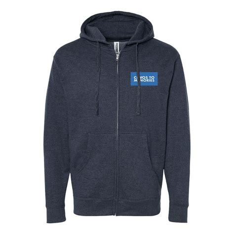 Independent Trading Co Ss4500z Midweight Full Zip Hoodie 3 Color Options Photoflashdrive