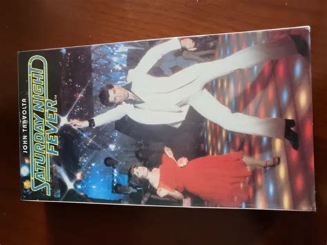 SATURDAY NIGHT FEVER VHS Late 70 S John Travolta Disco Bee Gees John