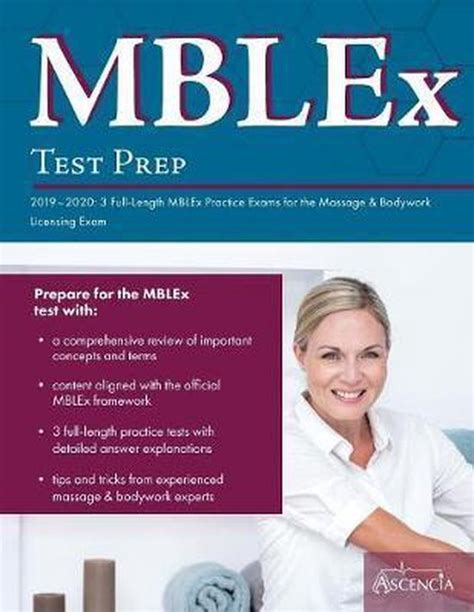 Mblex Test Prep 2019 2020 9781635303766 Ascencia Massage Therapy Exam Team Boeken