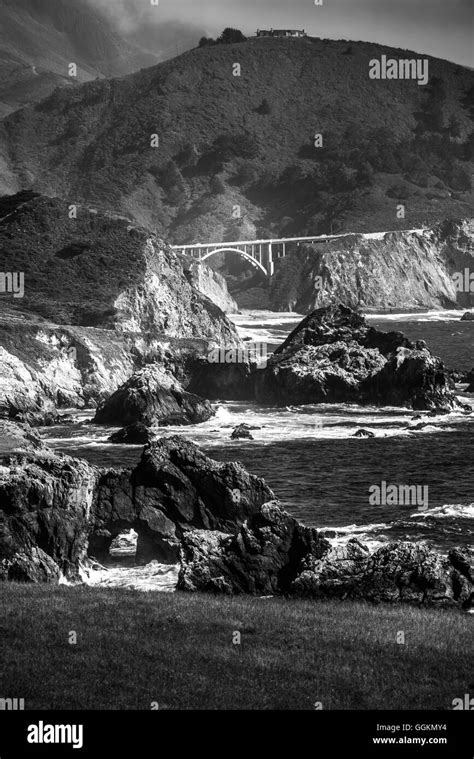 Big Sur Coast At The Bixby Creek Bridge Monterey County California