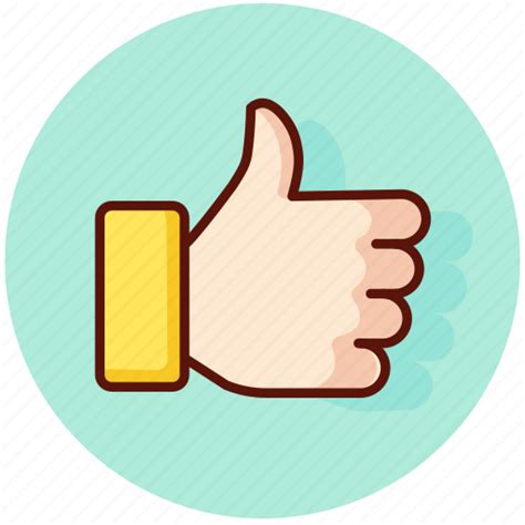 Favorite Gesture Like Thumbs Up Icon