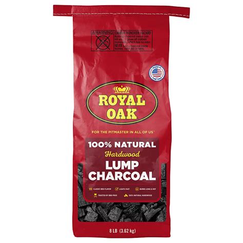 Royal Oak 100 All Natural Lump Charcoal Shop Patio And Outdoor At H E B