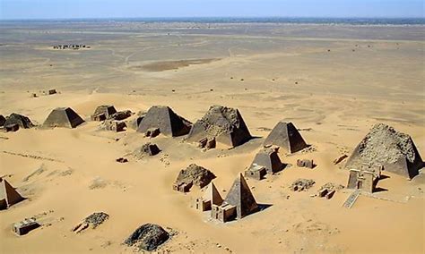 Ancient Kush Sites Of Meroe Island Sudan