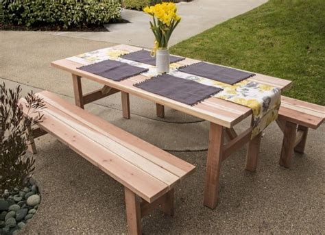 26 Easy Diy Picnic Tables You Can Build For Quality Time Outside