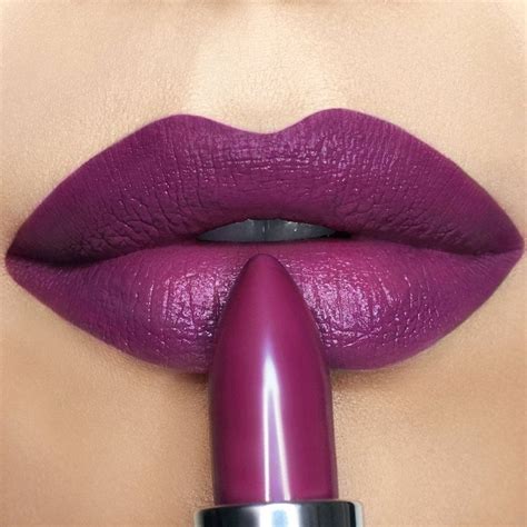 Afterparty Purple Matte Lipstick Purple Lipstick Makeup High Shine