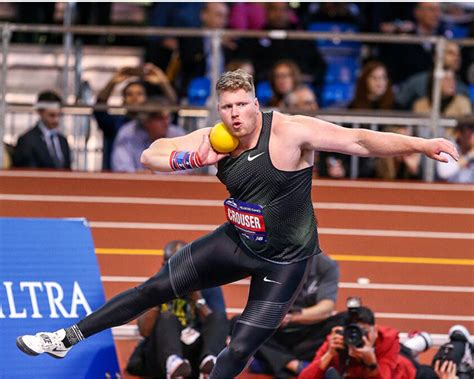 Other words from shot put. Shot-Putter Crouser Throws 22.91m PB, MR, WL At American ...