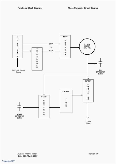 Wiring Diagram For 230v Single Phase Motor Cadicians Blog