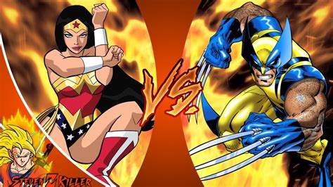 Wonder Woman Vs Wolverine Artwork Xxx Porn