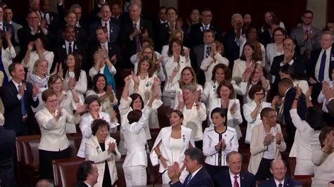 Why Did Some Congresswomen Wear White To The State Of The Union Address