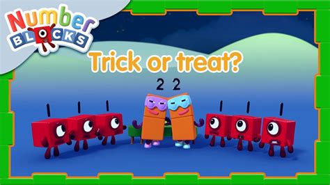 Numberblocks Double Trouble 😈 Trick Or Treat 👻 Learn To Count
