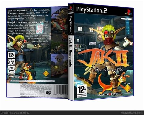 Jak Ii Playstation 2 Box Art Cover By Lordarcanus