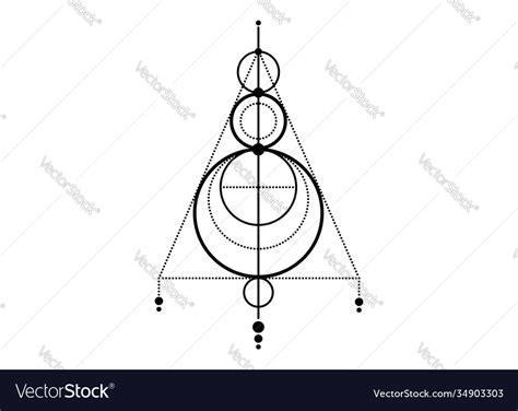 Sigil Protection Dream Catcher Magical Amulet Vector Image