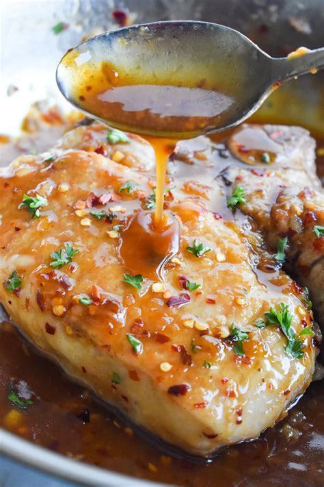 Honey Garlic Pork Chops • Dance Around The Kitchen