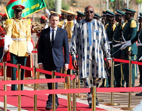 Monde Burkina Faso Macron Face Aux Tensions Le Télégramme