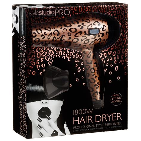 Alibaba.com offers 1,347 printing hair dryer products. Style Studio Large Hair Dryer - Rose Gold Leopard Print