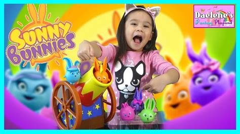 Sunny Bunnies Toys Unboxing Bunny Blast Cannon Playset Toys Review Series Ep 2 Daelenefp
