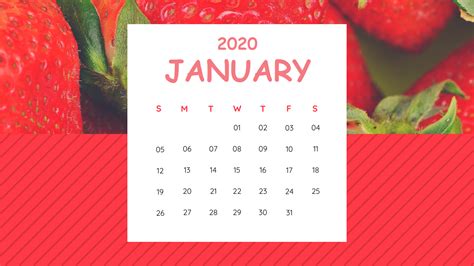 Free Download Print January 2020 Desk Calendar Latest Calendar