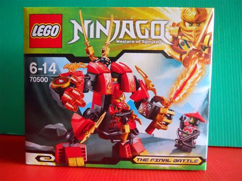 Dexters Diecasts Dexdc Lego Ninjago 70500 ~ Kais Fire Mech In The