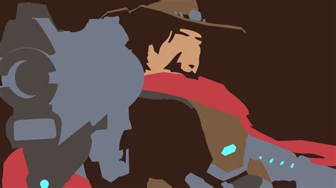 Overwatch Vector Wallpaper Mccree By Choren64 On Deviantart