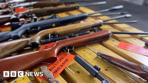 Dozens Of Weapons Surrendered To Cumbria Police Bbc News