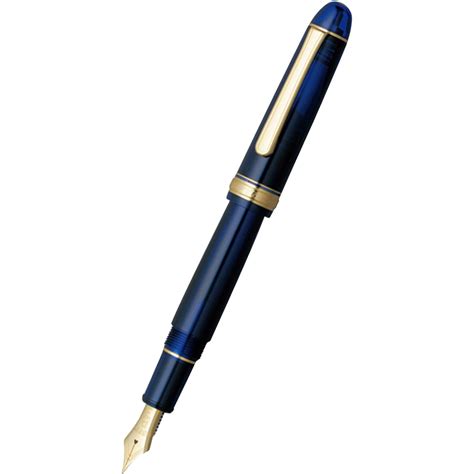 Platinum 3776 Century Chartres Blue Fountain Pen Fine Pen Boutique Ltd