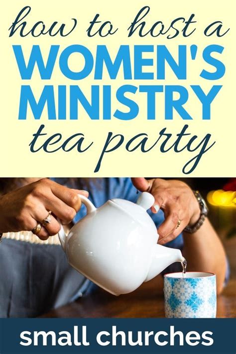 How To Host A Womens Tea Party Small Church Ministry Tea Party