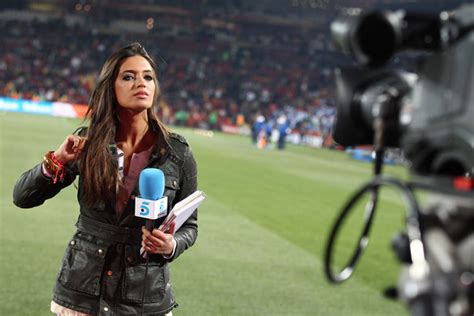 Female Sports Journalists And Presenters Sara Carbonero To Mexico