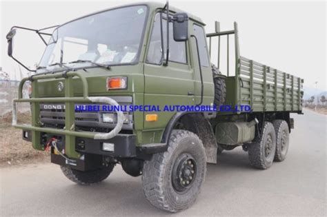 Dongfeng 6x6 Off Road Military Cargo Truck 160hp Euro 2 With Good Price
