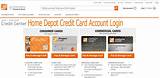 Home Depot Consumer Credit Card Account Login