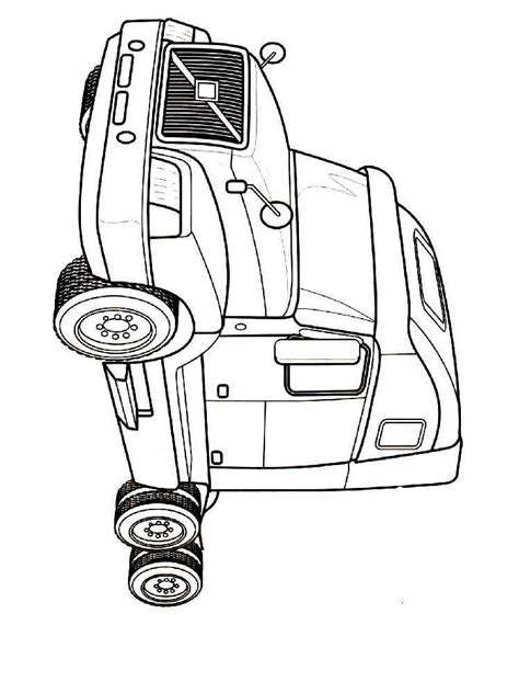 truck coloring pages   print tuck coloring pages