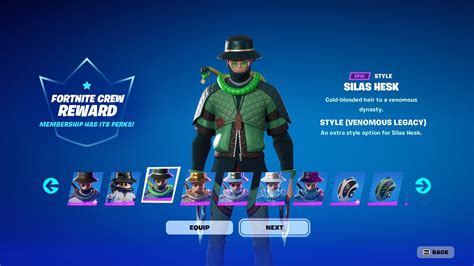 Fortnite January 2024 Crew Pack With All Styles Youtube