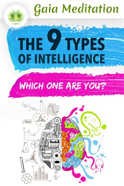 The 9 Types Of Intelligence Which One Are You Gaia Meditation