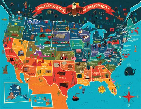 United States Resource Map - Printable Map