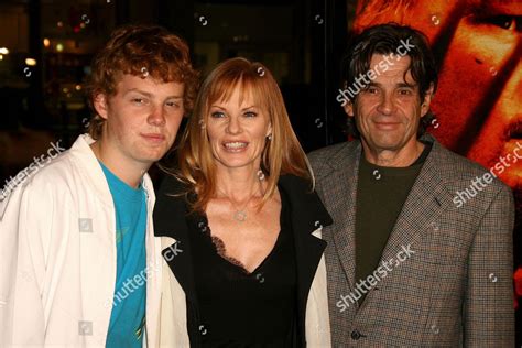 Marg Helgenberger Alan Rosenberg Their Son Editorial Stock Photo