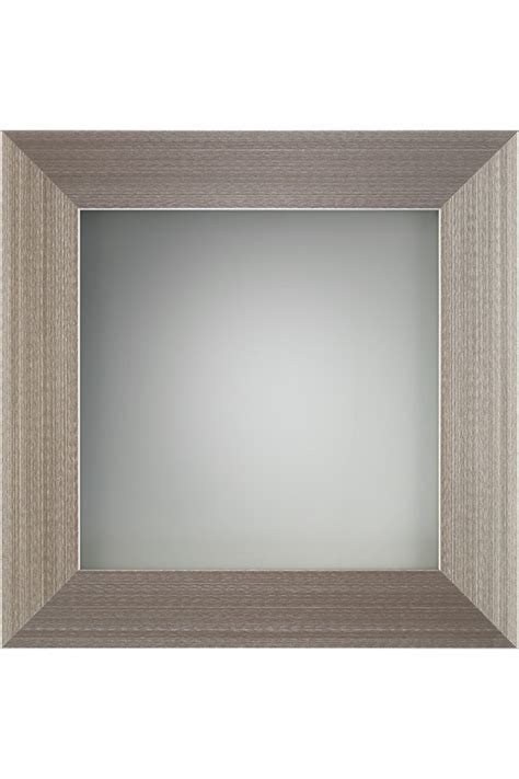 Aluminum Frame Cabinet Door In Brushed Stainless Diamond Cabinets
