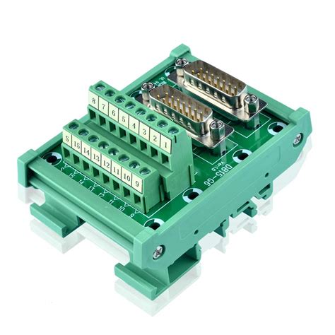 Buy Sienoc D Sub Db15 Plug Male Header Breakout Board Terminal Block