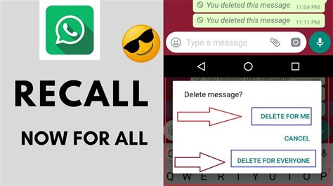 Backup & restore whatsapp chat easily with apptrans Whatsapp Recall Demo | Delete Messages | How to get it ...