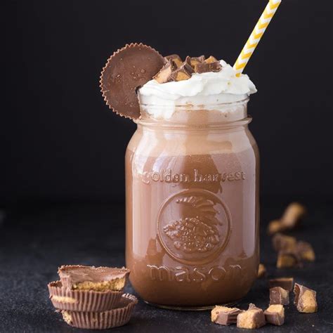 If you're in a pinch and need to use water to make this milkshake instead of milk, you can—it just won't be nearly as creamy as you might like. Reese Coffee Milkshake | Recipe | Chilled desserts, Milkshake