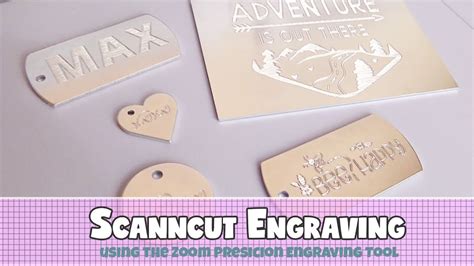 Brother Scanncut Metal Engraving Tutorial By Alanda Craft Featured Post