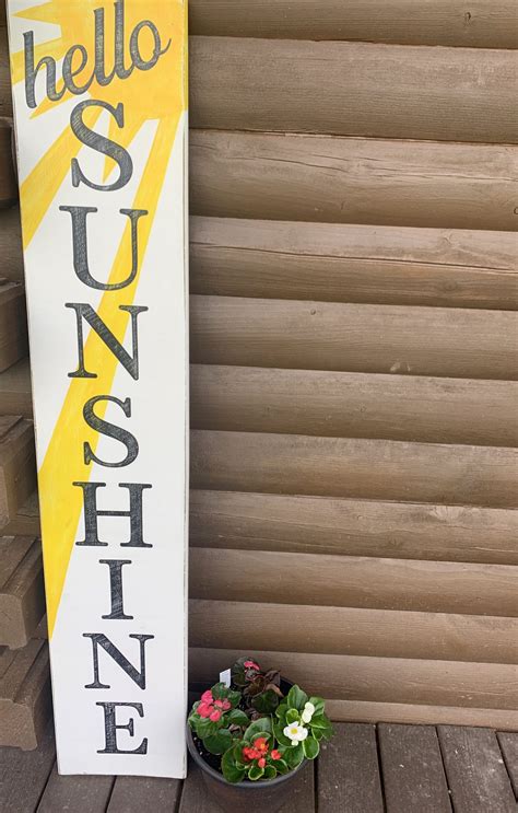How To Make A Spring Porch Sign Diy Cuteness