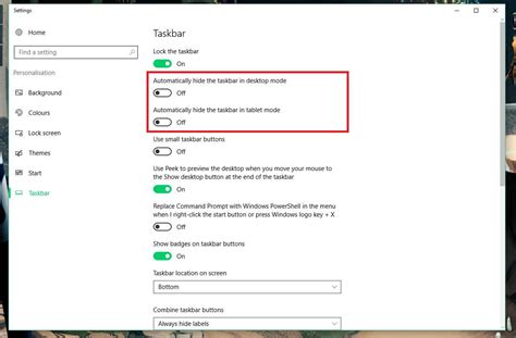 Windows Taskbar Not Hiding In Full Screen Rtsbot