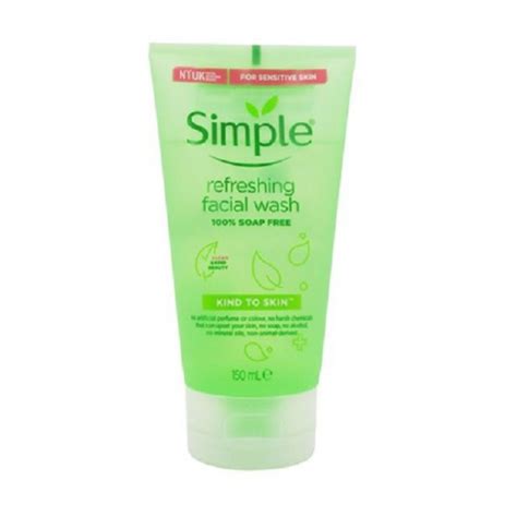 Sữa Rửa Mặt Simple Kind To Skin Refreshing Facial Wash Gel 150ml Srm