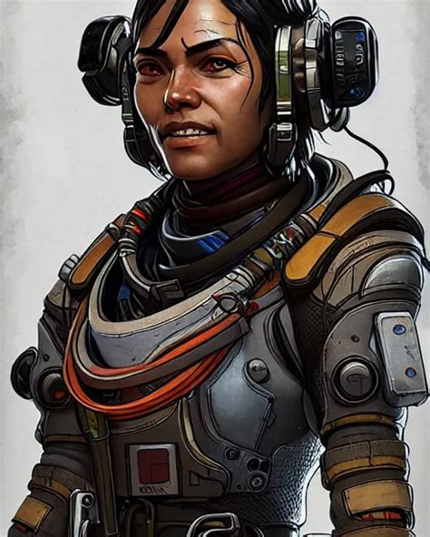 Pathfinder From Apex Legends Character Portrait Stable Diffusion OpenArt