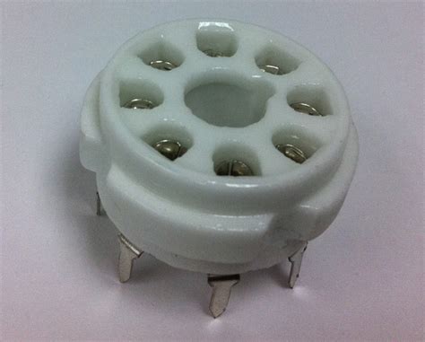 8pinpc 8 Pin Octal Style Tube Socket With Ceramic Mount 8pinpc