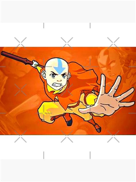 Aang Avatar The Last Airbender Poster For Sale By Auroragalavis